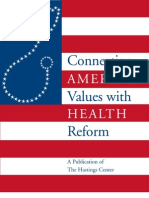 Connecting American Values with Health Reform