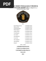 Makalah riset pemasaran