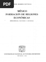 Bassols FormaciónRegionesEconómicas