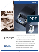 CTS-280 DATA SHEET