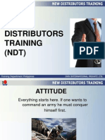 new distributors training ndt