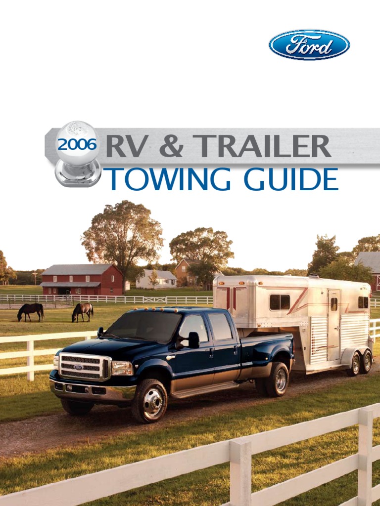 2006 RV and Trailer towing guide | Ford F Series | Trailer ...
