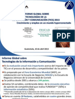 Informe Global de Tics 2013