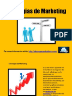 Estrategias de Marketing