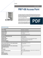 Cambium Networks PMP 450 Access Point Specification