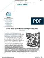 Secret TPP Treaty IP Chapter - Advanced Text With Negotiation Positions For All 12 Nations