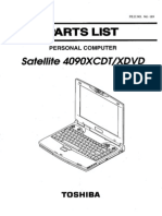 Satellite 4090XCDT-4090XDVD Parts List