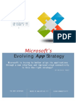 Evolving App Strategy: Microsoft's