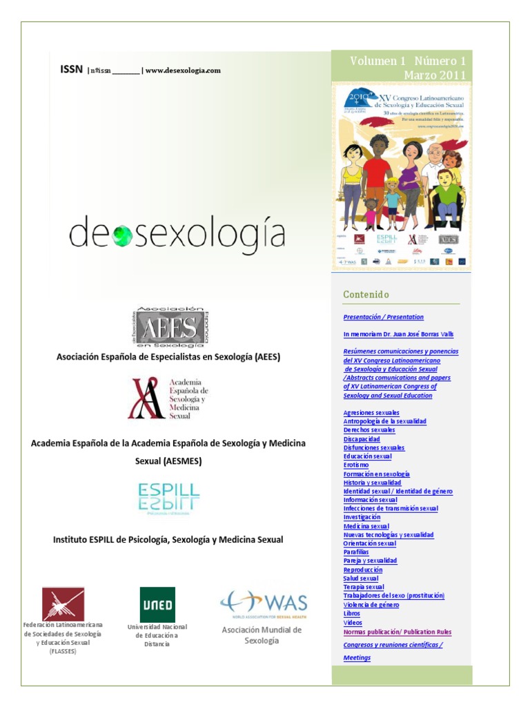 Revista Desexologia n1 110525112000 Phpapp02 PDF