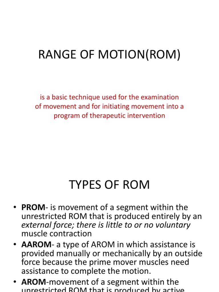Thera Ex Rom | PDF | Muscle | Inflammation