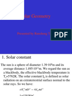 Solar Geometry - PP