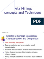 Data Mining: Concepts and Techniques: November 21, 2013