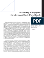 Carretera Perdida de David Lynch: La Cámara y El Espejo en