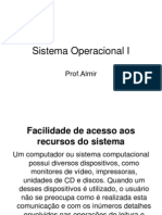 SO I - Aula 1 Visão Geral