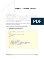 Struts2 - Ejemplo de Validación PDF