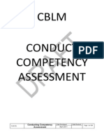 Conduct Competency AssessmentConductCompetencyAssessment