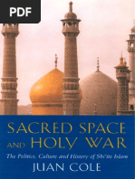 Download Juan Cole-Sacred Space and Holy War_ the Politics_ Culture and History of Shi_ite Islam by Asad Madni SN186224500 doc pdf