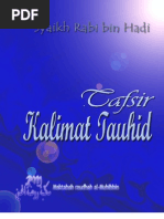 Download Tafsir kalimat Tauhid by Dennies Rossy Al Bumulo SN18622514 doc pdf