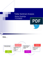 Twitter API Sentiment Analysis