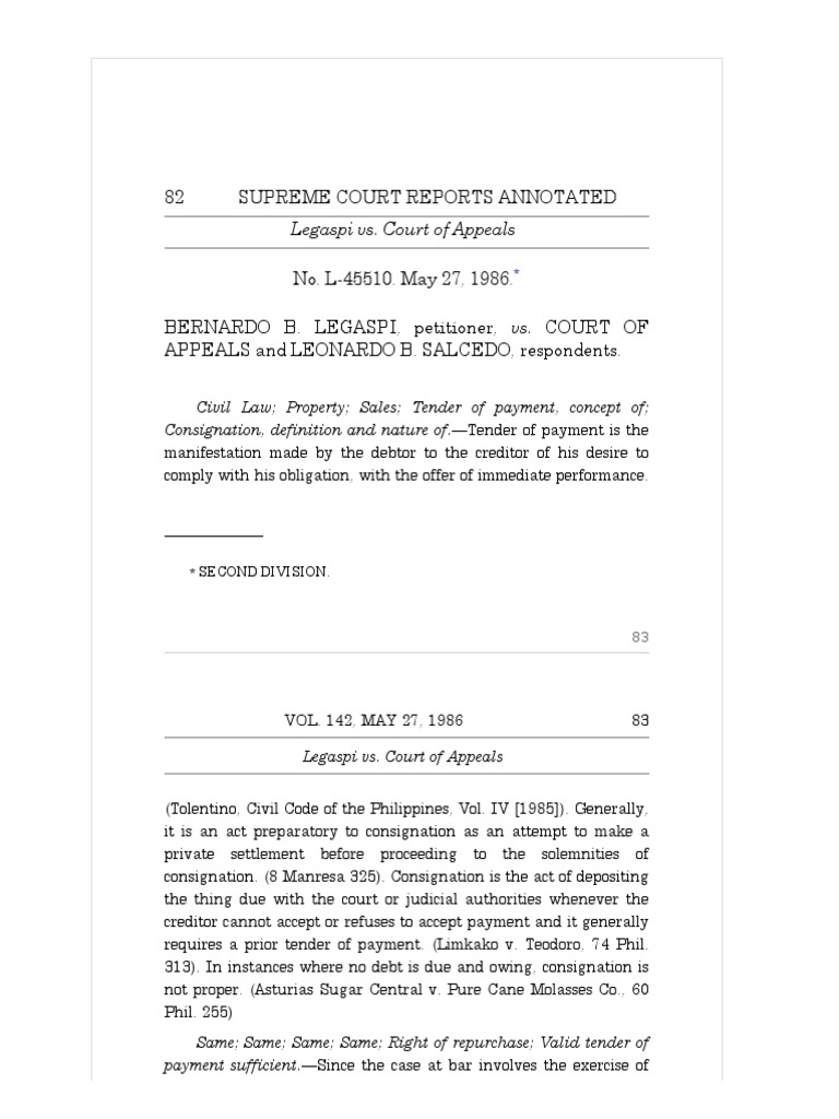 Legaspi v. CA Damages Evidence (Law)