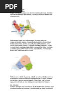 Mapa y Distritos de Chepén | PDF