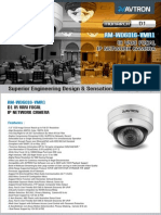 Avtron IR vari Focal IP Network Dome Camera Am Wd6016 Vmr1 PDF