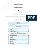 Acquisition Agreement