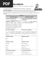 Discurso Direto e Indireto - Exercicios3