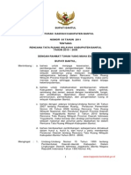 Peraturan Daerah Kabupaten Bantul Nomor 04 Tahun 2011 Tentang Rencana Tata Ruang Wilayah Kabupaten Bantul Tahun 2010 - 2030