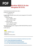 Download Trik Menaikan QOS XL Dan Mengatasi DC Di XL by depiginting SN186247381 doc pdf