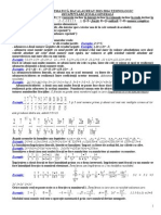 Teorie Matematică Bacalaureat 2014