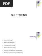 Gui Testing