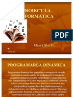 Programare Dinamica