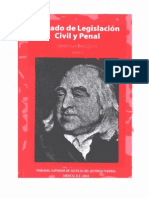 Bentham Tratado de Legislacion Civil y Penal - Tomo V