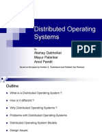 Distributed Operating Systems