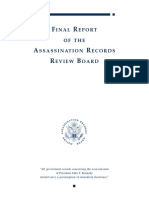Kennedy Assassination Records Review Board Final Report