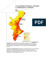 La población de la Comunidad Valenciana