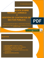 Curso novedades en materia de contratación. Diputación Provincial de Soria. Noviembre de 2013