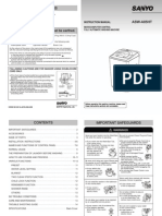 Washing Machine Manual