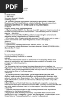 UN staff regulations