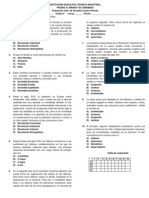 Evaluación Sociales IV Periodo 8°