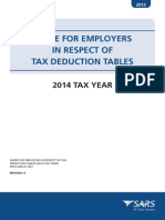 PAYE-GEN-01-G01 - Guide For Employers in Respect of Tax Deduction Tables - External Guide