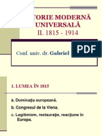 I Istorie Moderna Universala II Leahu Gabriel.