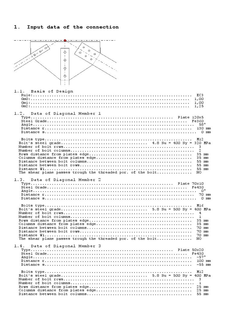 Structural Connection Analysis | PDF | Technology & Engineering