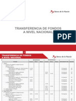 Tasas Transferencia Fondos Nivel Nacional