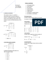 Chapter 5 Matrices