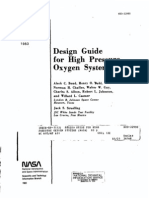 NASA Design Guide For High Pressure Oxygen Systems