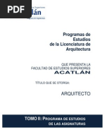 Tomo II Arquitectura 29 Marzo 2011