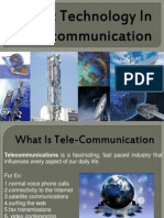 latest tech in tele communication