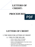 14.letters of Credit Procedures